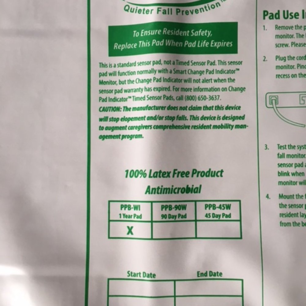 Bed Sensor Pad - Picture 3 of 3